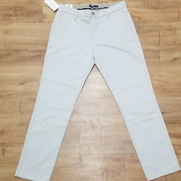 Dockers Men's Slim Fit Signature Khaki Lux Cotton Stretch Pants - Picture 2 of 5